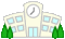 学校　イラスト