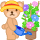 朝顔 イラスト