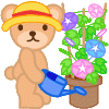 朝顔 イラスト