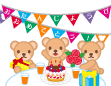 誕生日のイラスト