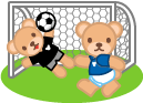 サッカーのイラスト