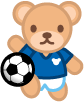 サッカーのイラスト