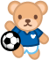 サッカーのイラスト